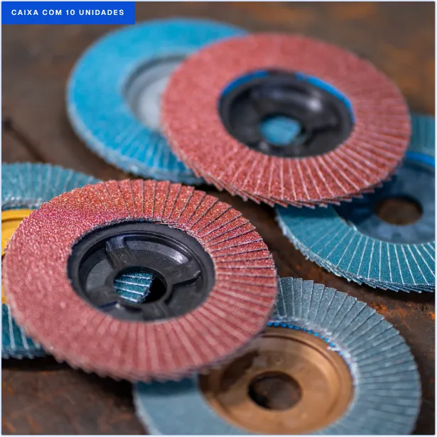 Disco Flap 4.1/2" (115mm) para Esmerilhadeira