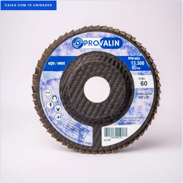 Disco Flap de Fibra (Costado de Fibra)